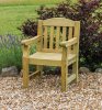 Elda Heavy Duty Solid Wood Chair