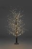 1.5m/5ft Black Micro Dot Christmas Tree with 900 classic warm white static leds