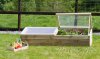 Large Wooden Sleeper Cold Frame