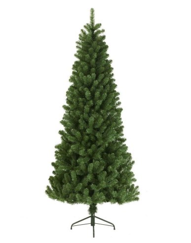 Slim Newfoundland Pine  Artificial Christmas Tree - 210cm / 7ft height
