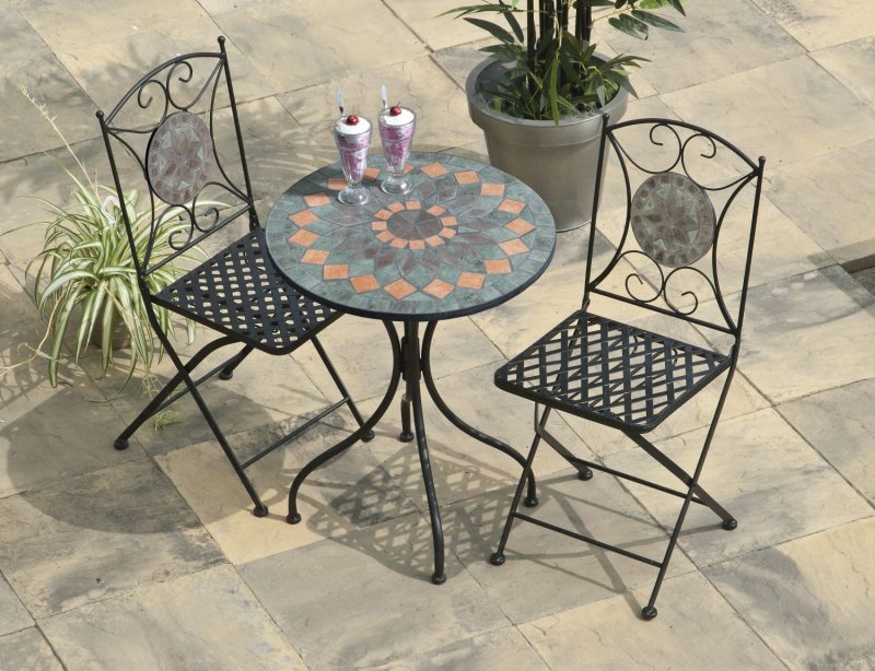 Naples Mosaic Bistro Set