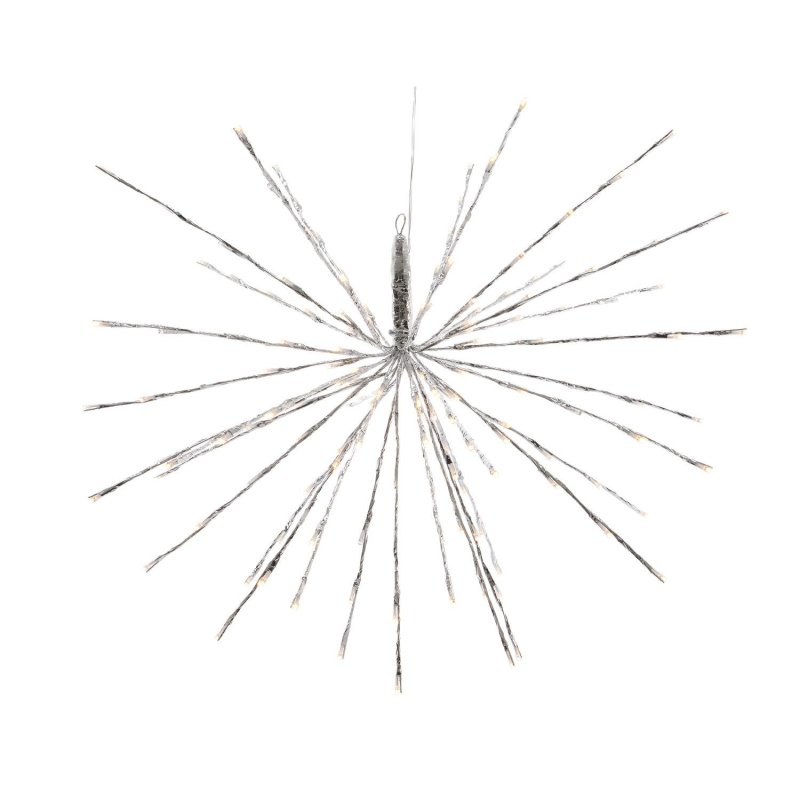 Polestar Christmas Flashing Star with 160 Warm White Led Light - 70cm