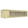 18X4 Dog Kennel (4ft Height) Flat Packed