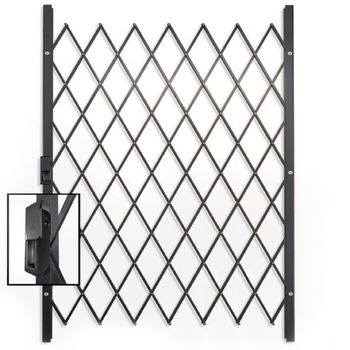 Saftidor Expanding Security Gate Black
