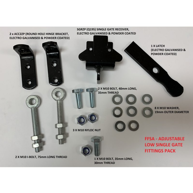 Abbey Low Bow Top Metal Garden Gate 94cm High