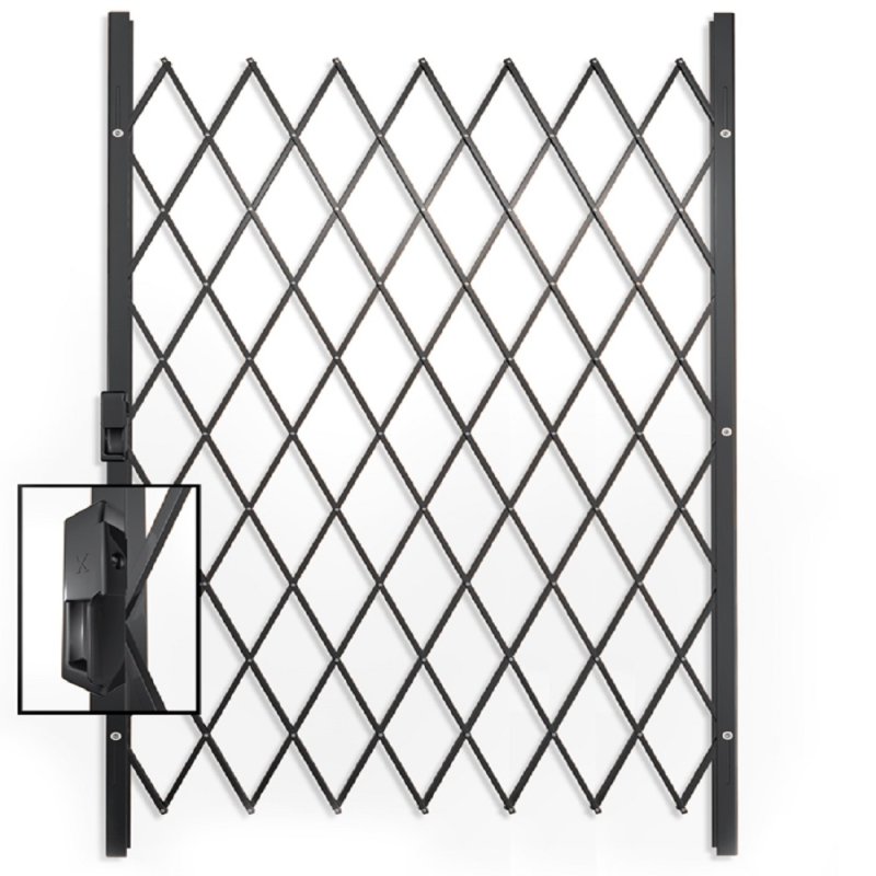 Saftidor Expanding Security Gate Black