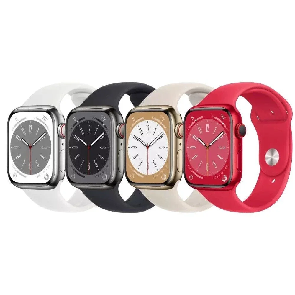 Apple Watch Series 8 - 41mm + 45mm - Various Colours - Good Used