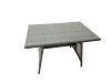 Fimous Garden Rattan Outdoor Furniture Set 13 Seater with 3 Seater Sofa 4 Stools 2 Side Tables Dark Grey