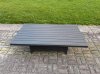 Fimous Aluminium Garden Furniture Sets,8 Seater Outdoor Conversational Dining Set with Adjustable Rising Lifting Dining Table Cushions for Yard,Poolside, Patio, Dark Grey