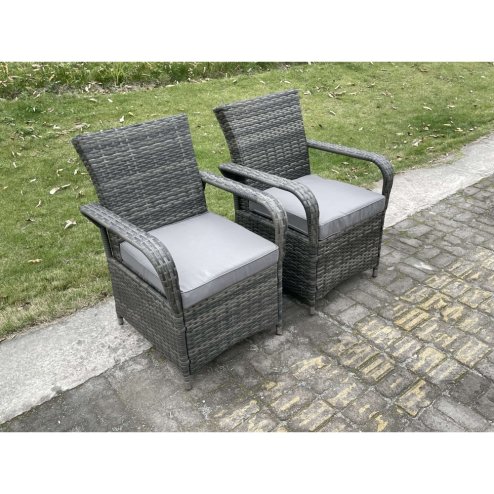 Fimous 4 Seat Rattan Garden Furniture Dining Set Table And Chair Sets PE Wicker Patio Outdoor 4 Chairs Black Tempered Glass Table