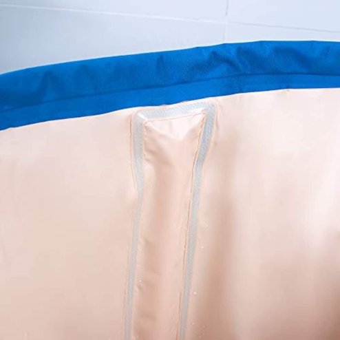 Fimous Portable Foldable Bathtub Adults Free Standing Soaking Bath Tub for Bathroom Spa