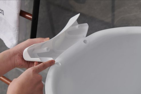 Fimous Bathtub Adults Freestanding Bath for Hot Bath and Ice Bath for Small Bathroom White