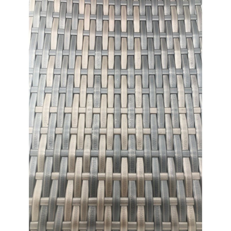 Fimous Square Rattan Coffee Tea Side Table Indoor Outdoor Use Garden Furniture Accessory Patio Dark Brown Mixed