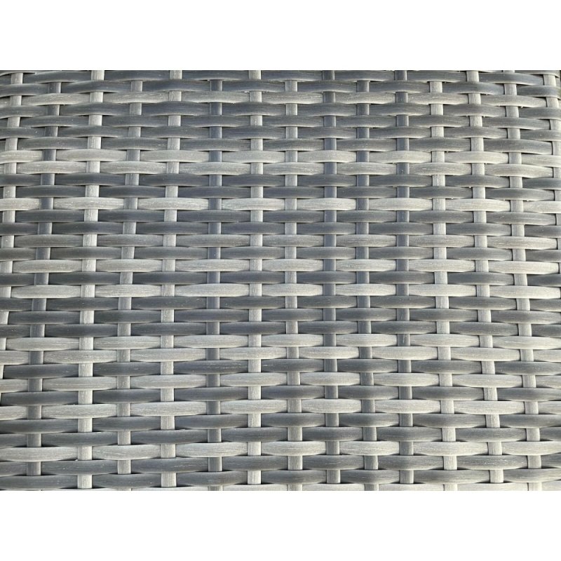 Outdoor PE Dark Mixed Grey Rattan Propane Butane Gas Fire Pit Dining Rectangular Oblong Table Gas Heater Burner Garden Furniture Accessory