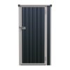 2.95 x 2.95FT Metal Pent Roof Garden Tool Storage Shed