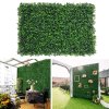 Living and Home 6Pcs Decorative Artificial Boxwood Panels for Indoor Outdoor 40x60cm