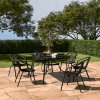 7PCS Garden Patio Dining Table&Chairs Set Outdoor Sturdy Furniture Set