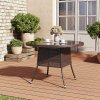 Rattan Outdoor Garden Table Patio Dining Tables Multi Size