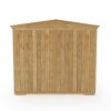 Living and Home Outdoor Wooden Garden Storage Tool Shed Cabinet