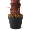 Living and Home 100cm Large Faux Palm Tree Fake Artificial Green Plants Realistic Tree Garden