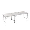 Living and Home Folding Picnic Table Set with 6 Stools