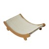 Living and Home Sisal Cat Scratcher Bed, 39cm W x 32cm D x 10cm H