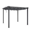 3x3M Aluminum Patio Pergola with Canopy