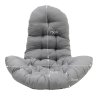 Living and Home Dark Grey Hanging Egg Chair Cushion