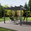4x3M Aluminum Patio Pergola with Canopy