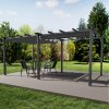 6x3M Aluminum Patio Pergola with Canopy