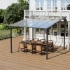 Living and Home Wall-Mounted Canopy 300cm W x 250cm H
