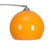 Living and Home Modern Arched Floor Lamp with Marble Base