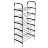 Living and Home 6-Tier Galvanised Steel Shoe Rack