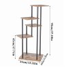 Living and Home 5-Tier Plant Stand Plant Display
