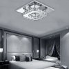 Living and Home Modern Small Crystal LED Ceiling Light for Hallways and Corridor