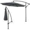 Living and Home 3m Cantilever Garden Parasol with Crank Handle