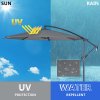 Living and Home 3m Cantilever Garden Parasol with Crank Handle