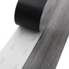 Living and Home 36pcs Rustic Lifelike Wood Grain Self-adhesive PVC Flooring, Dark Grey