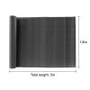 Living and Home 300x180cm PVC Garden Fence Privacy Screening Fence Protective Screen in Dark Grey