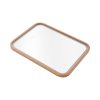 Living and Home Wall-Mounted Bathroom Adjustable LED Vanity Mirror with Demister