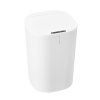 Living and Home 16L Automatic Touchless Motion Sensor Rubbish Bin with Removable Inner Bucket and Soft-Close Lid, White