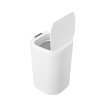 Living and Home 16L Automatic Touchless Motion Sensor Rubbish Bin with Removable Inner Bucket and Soft-Close Lid, White