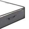 Living and Home Fabric Clothes Quilt Storage Box with Handles