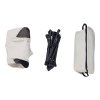 Living and Home Portable Folding Camping Chair  High Back Breathable Moon Chair with 600D Oxford & Mesh
