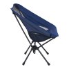 Living and Home Outdoor High-Back Moon Chair, Breathable Portable Folding Camping Chair
