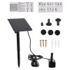 Living and Home 2.5W Solar Fountain Pump