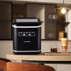 Living and Home 1.4L Water Tank Portable Ice Maker Machine with Handle, Ice Scoop