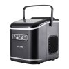 Living and Home 1.4L Water Tank Portable Ice Maker Machine with Handle, Ice Scoop