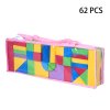 Living and Home 62 Pieces EVA Soft Building Blocks Toy Set for Children