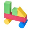 Living and Home 62 Pieces EVA Soft Building Blocks Toy Set for Children